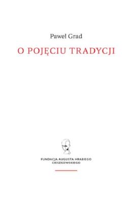 Okładka książki O pojęciu tradycji