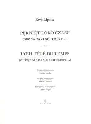 Pęknięte oko czasu. Autor: Lipska Ewa. SmakLiter.pl Okładka książki Pęknięte oko czasu