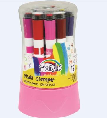 Opakowanie Pisaki Stemple 12 kolorów FIORELLO
