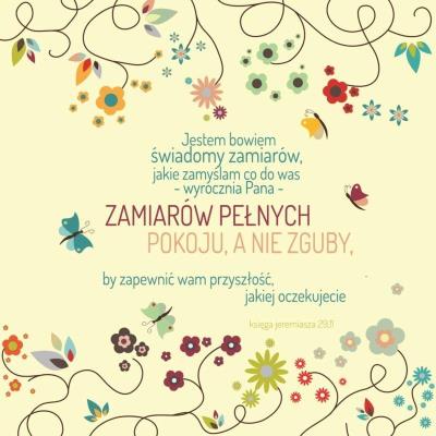 Opakowanie Podstawka korkowa - Jestem Bowiem kwiaty