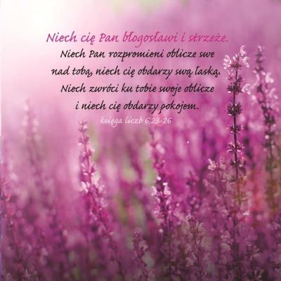 Opakowanie Podstawka korkowa - Niech Cię Pan Błogosławi ŁĄKA