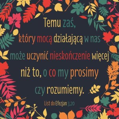 Opakowanie Podstawka korkowa - Temu zaś który mocą