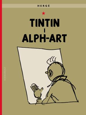 Okładka książki Przygody Tintina.Tintin i alph-art