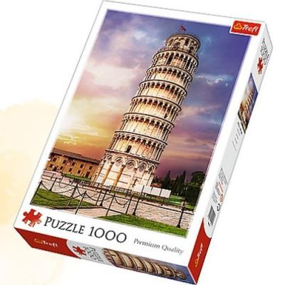 Opakowanie Puzzle 1000 Wieża w Pizie TREFL
