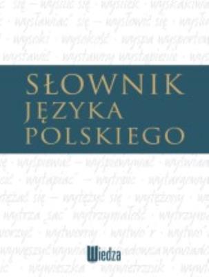 Okładka książki Słownik języka polskiego