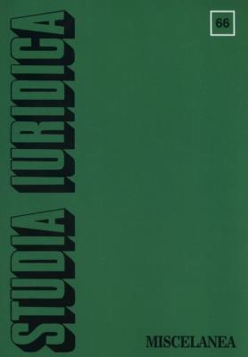 Opakowanie Studia Iuridica nr 66