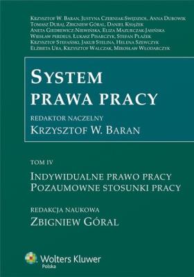 Okładka książki System prawa pracy Tom 4