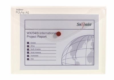 Opakowanie Teczka kopertowa A5 przeźroczysta (5szt)