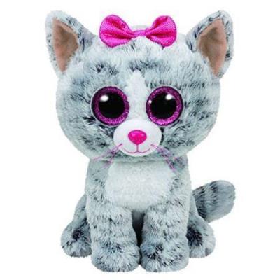 Opakowanie Ty Beanie Boos Kiki - szary kot 24 cm