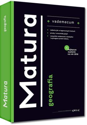 Vademecum Matura Geografia. Autor: Łękawa Agnieszka. SmakLiter.pl Okładka książki Vademecum Matura Geografia