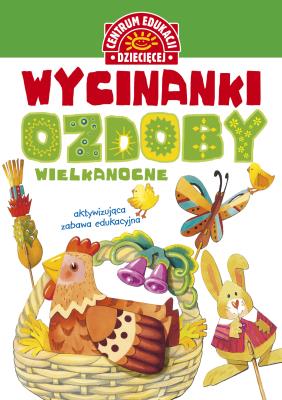 Okładka książki Wycinanki. Ozdoby wielkanocne