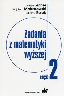 Okładka książki Zadania z matematyki wyższej Część 2
