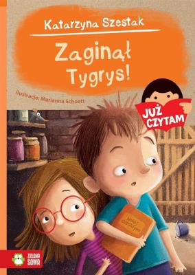 Zaginął Tygrys! Już czytam!. Autor: Katarzyna Szestak. SmakLiter.pl Okładka książki Zaginął Tygrys! Już czytam!