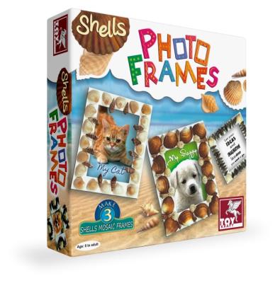 Okładka książki ZDOBIENIE MUSZELKAMI, RAMKI