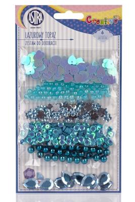 Opakowanie Zestaw do dekoracji-lazurowy topaz 335117002
