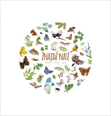 Okładka książki Znajdź nas Woda łąka i las
