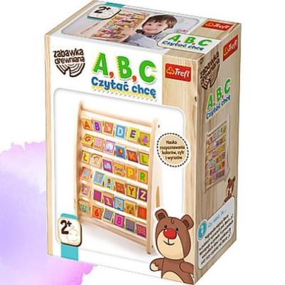 Opakowanie A, B, C Czytać chcę TREFL