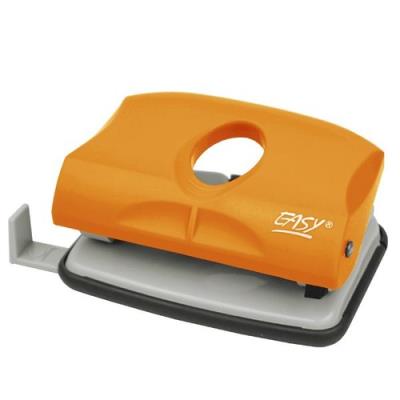 Opakowanie Dziurkacz plastikowy Easy pomarańczowy 15 kartek