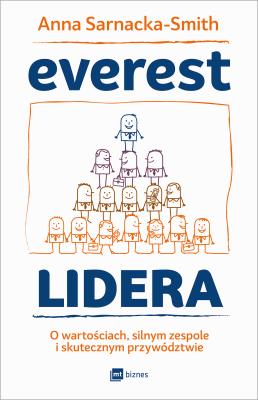 Everest Lidera. Autor: Anna Sarnacka-Smith. SmakLiter.pl Okładka książki Everest Lidera