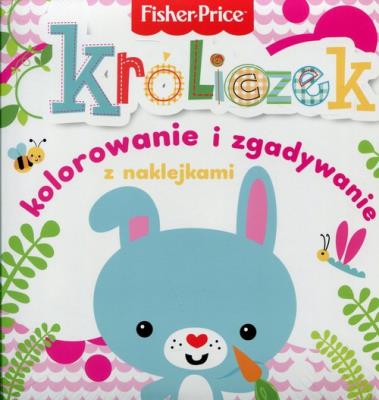 Fisher Price Kolorowanka podłogowa. Króliczek. Wydawca: Olesiejuk. SmakLiter.pl Opakowanie Fisher Price Kolorowanka podłogowa. Króliczek