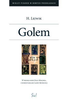 Golem. Autor: Lejwik H.. SmakLiter.pl Okładka książki Golem