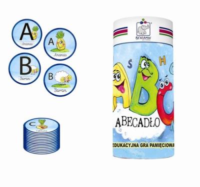 Okładka książki Gra edukacyjna abecadło