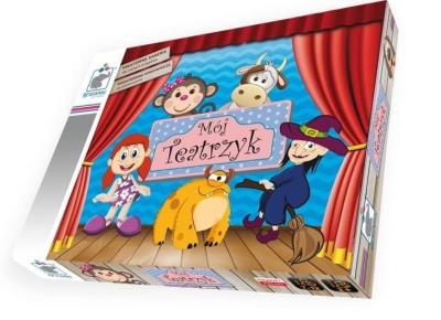 Okładka książki Gra planszowa Mój pierwszy teatrzyk