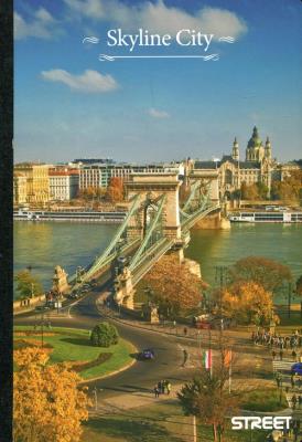 Opakowanie Hardcover notebook Skyline City A4 lines 6 sztuk