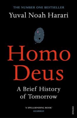 Homo Deus. Autor: Yuval Noah Harari. SmakLiter.pl Okładka książki Homo Deus