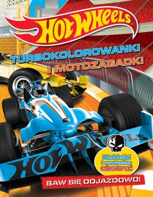 Okładka książki Hot Wheels Turbokolorowanki