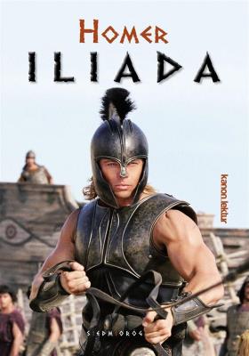 Iliada. Autor: Homer. SmakLiter.pl Okładka książki Iliada