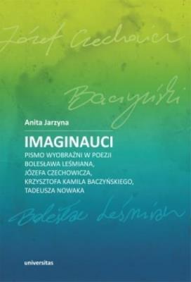 Imaginauci. Autor: Anita Jarzyna. SmakLiter.pl Okładka książki Imaginauci