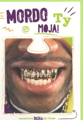 Opakowanie Karnet buźka BOO-001