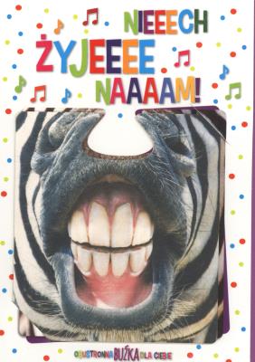 Opakowanie Karnet buźka BOO-010