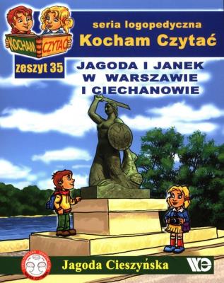 Kocham Czytać zeszyt 35. Autor: Cieszyńska Jagoda. SmakLiter.pl Okładka książki Kocham Czytać zeszyt 35