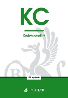 Kodeks cywilny   w43. Autor: Opracowanie zbiorowe. SmakLiter.pl Okładka książki Kodeks cywilny   w43