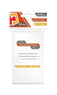 Opakowanie Koszulki Mini European Premium 45x68 (100szt)REBEL