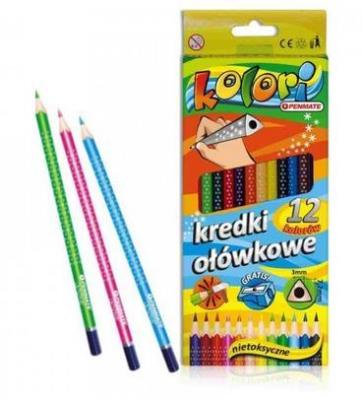 Opakowanie Kredki Premium Kolori 12 kolorów PENMATE