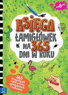 Okładka książki Księga łamigłówek na 365 dni roku