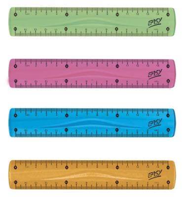 Opakowanie Linijka elastyczna 15cm EASY