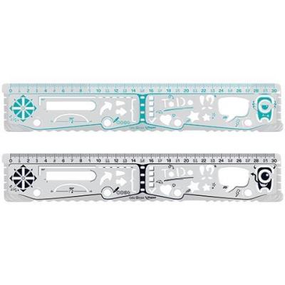 Opakowanie Linijka Geonotes wielofunkcyjna 30cm MAPED