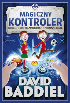 Magiczny Kontroler. Autor: David  Baddiel. SmakLiter.pl Okładka książki Magiczny Kontroler