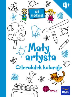 Mały artysta. Czerolatek koloruje. Autor: Opracowanie zbiorowe. SmakLiter.pl Okładka książki Mały artysta. Czerolatek koloruje