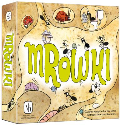 Mrówki. Autor: Chulku Kang, Sehee Kim. SmakLiter.pl Okładka książki Mrówki