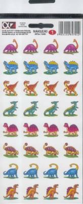 Opakowanie Naklejki Alfika i Zetki 1 Dinozaury