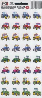 Opakowanie Naklejki Alfika i Zetki 10 Pojazdy rolne