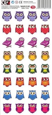 Opakowanie Naklejki Alfika i Zetki 13 Sowy
