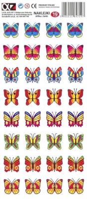 Opakowanie Naklejki Alfika i Zetki 19 Motyle