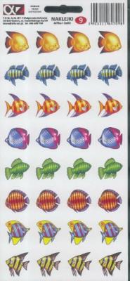 Opakowanie Naklejki Alfika i Zetki 9 Rybki