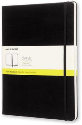 Opakowanie Notes Moleskiny XL gładki w twardej oprawie czarny 192 strony